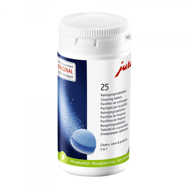 Таблетки JURA для 3-фазовой очистки (уп. 25шт)